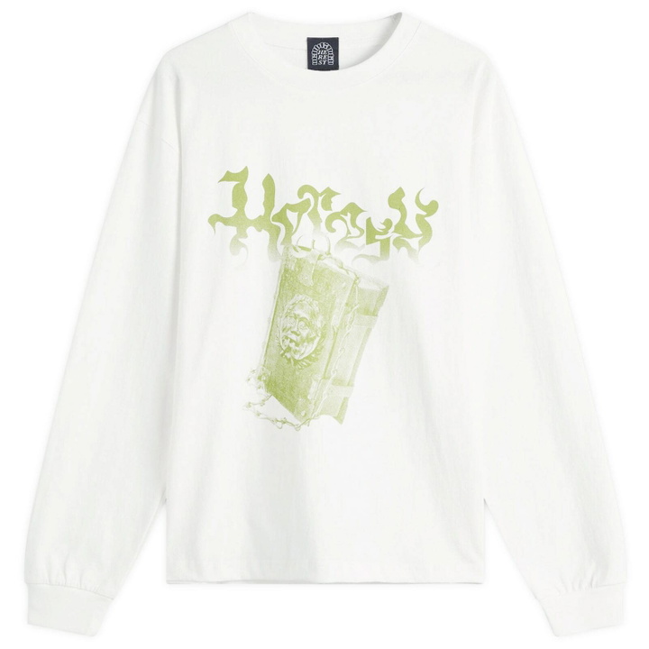Photo: Heresy Men's Tome Longsleeve T-Shirt in Ecru