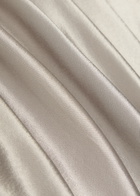 Anna October Margit Open-back Satin Gown Silver