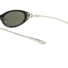 Gentle Monster Crepe Sunglasses in Black/Black 