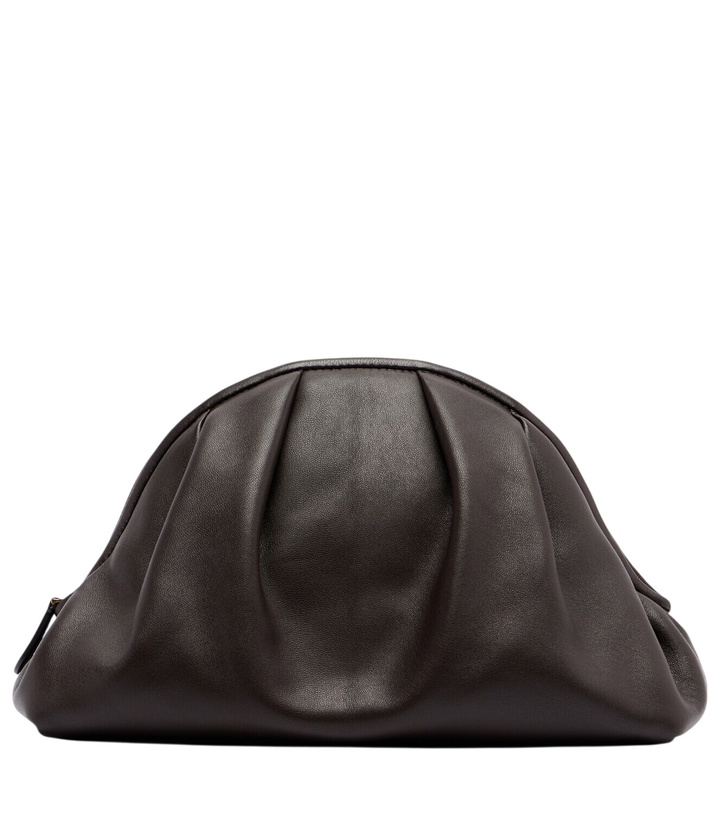 Photo: The Row Charlotte Small leather clutch