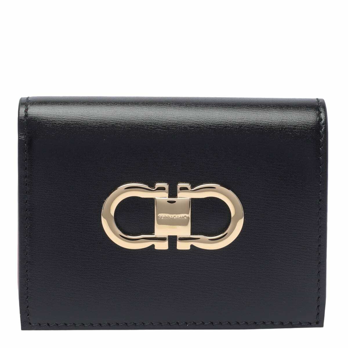 FERRAGAMO - Mini Diana Leather Clutch Salvatore Ferragamo