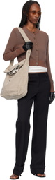 OUR LEGACY Gray Sling Bag