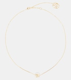 Burberry EKD gold-plated freshwater pearl chain necklace