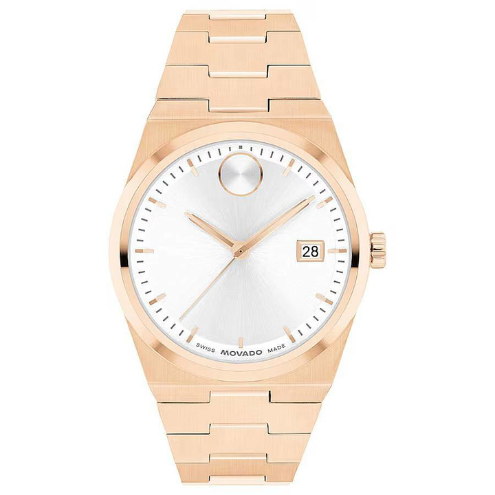 Photo: Movado Bold Quest Quartz White Dial Ladies Watch 3601188