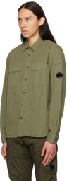 C.P. Company Khaki Flap Pocket Shirt