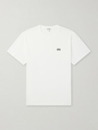 LOEWE - Anagram-Embroidered Cotton-Jersey T-Shirt - White