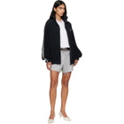 Versace Gray Cotton-Jersey Shorts