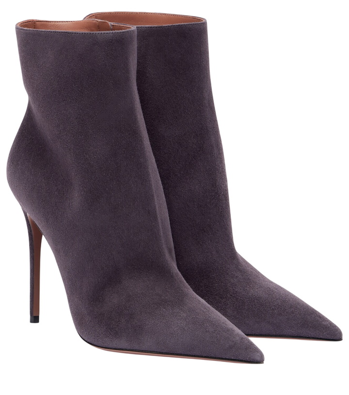 Photo: Paris Texas Vera suede ankle boots