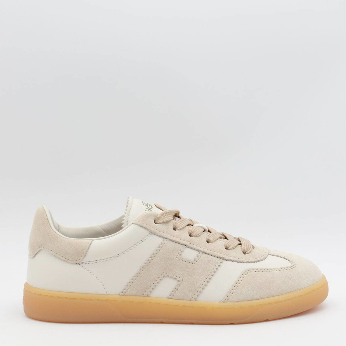 Hogan cool Beige Leather Sneakers Hogan