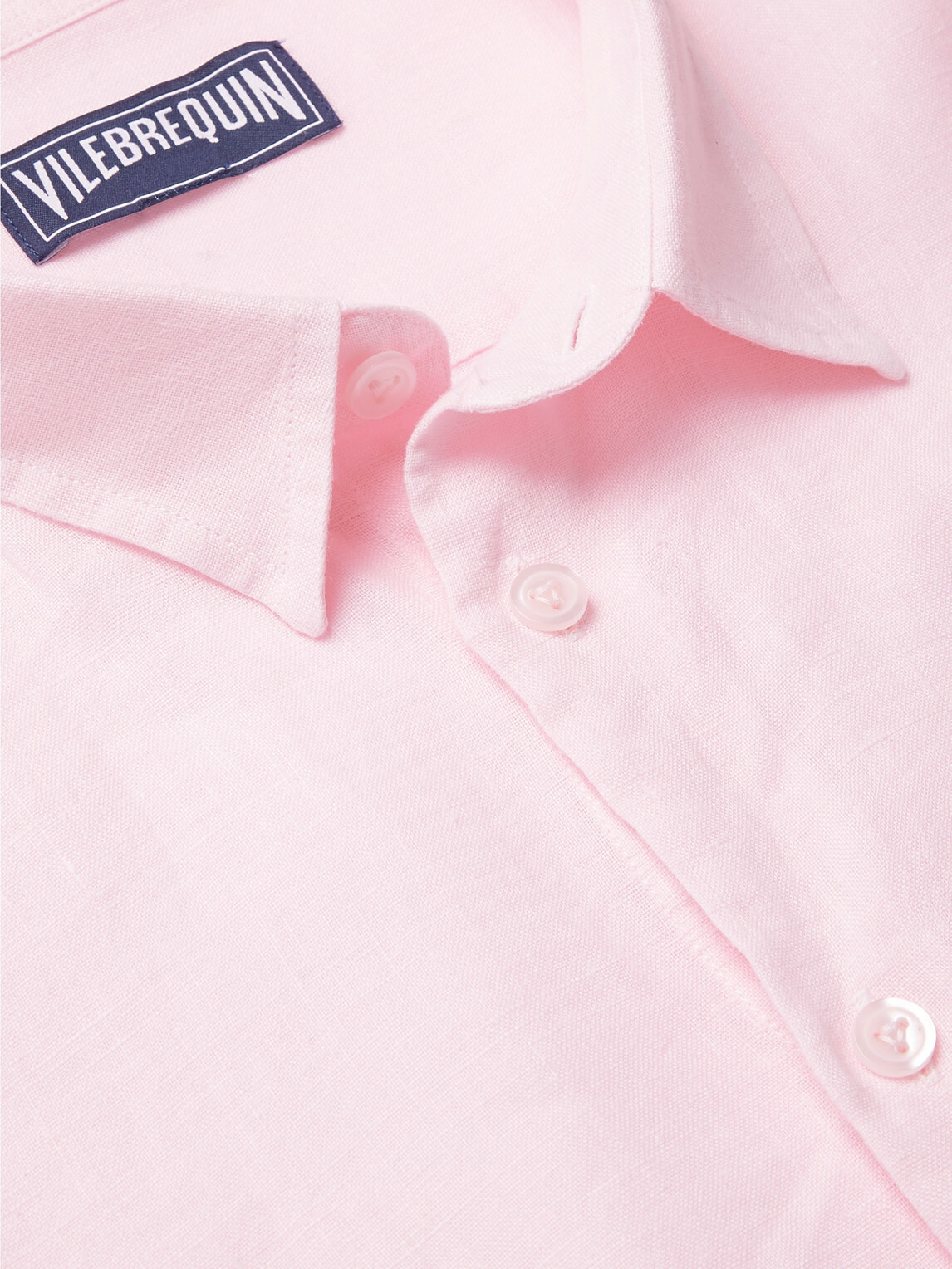 Vilebrequin - Caroubis Linen Shirt - Pink