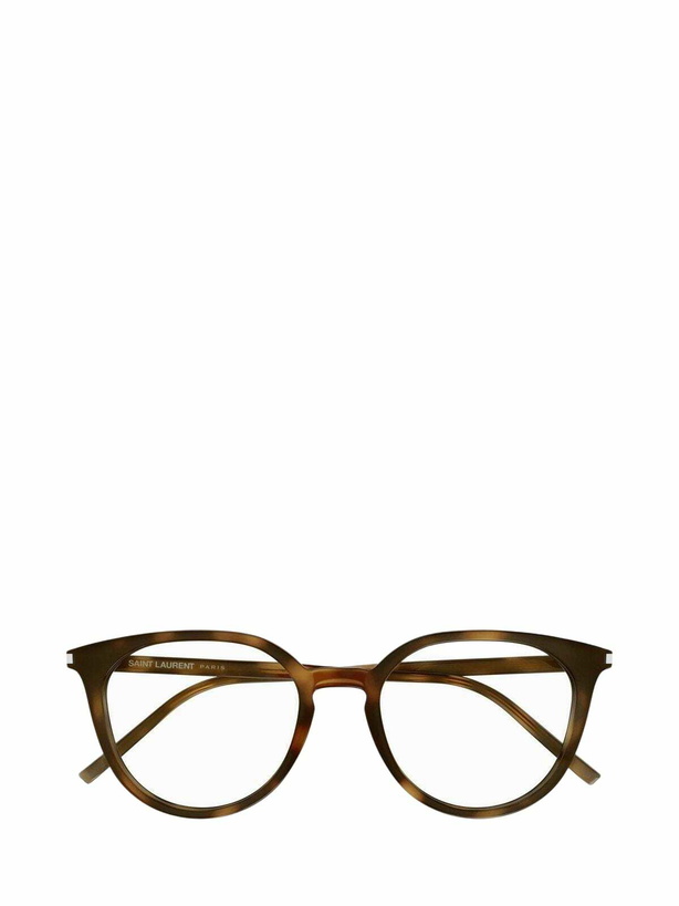 Photo: Saint Laurent Eyewear Round Frame Glasses