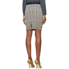Roseanna Black and White Houndstooth Buster Skirt