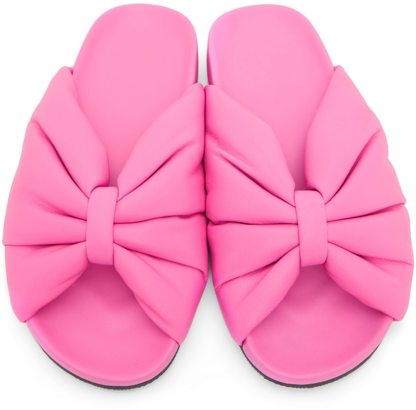 Balenciaga Pink Puffy Slides Balenciaga display picture 3