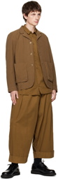 Toogood Tan 'The Baker' Trousers