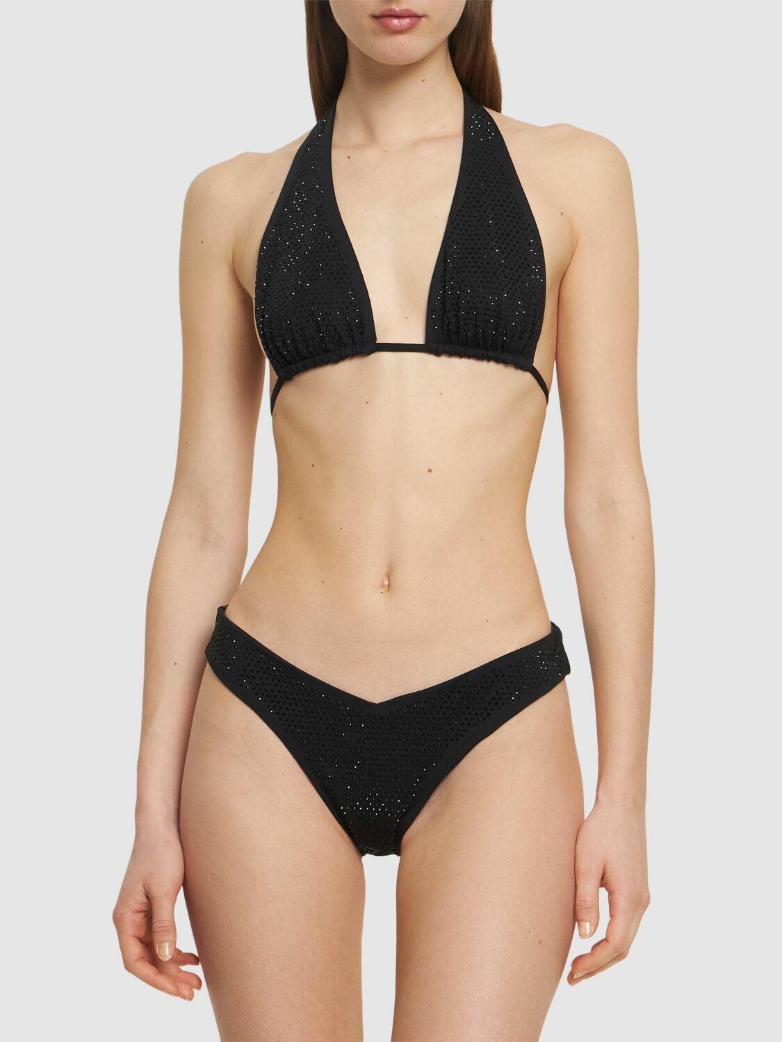 WEWOREWHAT Printed Bikini Bottoms