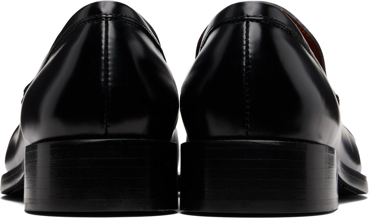 Acne Studios Black Leather Loafers