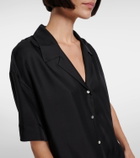 Asceno Prague silk twill shirt