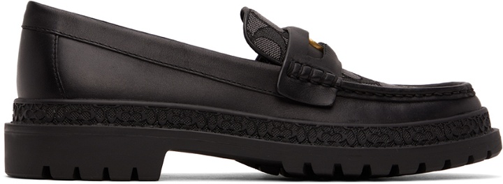 Photo: Coach 1941 Black Coin Loafers
