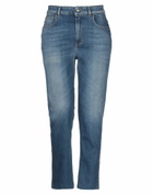 Manila Grace Womens Jeans in Blue