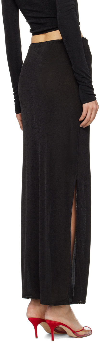 Anna October Black Kerry Maxi Skirt