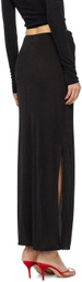Anna October Black Kerry Maxi Skirt