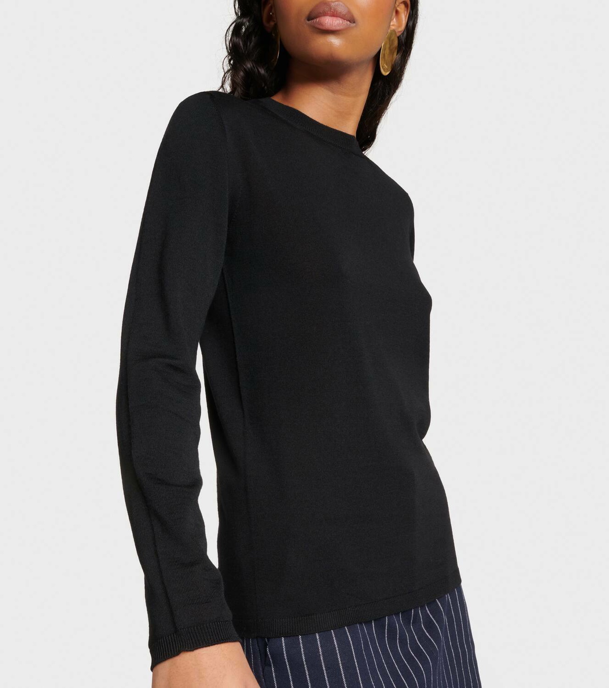 Max Mara 'Viterbo' Two-Tone Virgin Wool Sweater Women