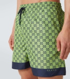 Gucci GG Supreme swim trunks