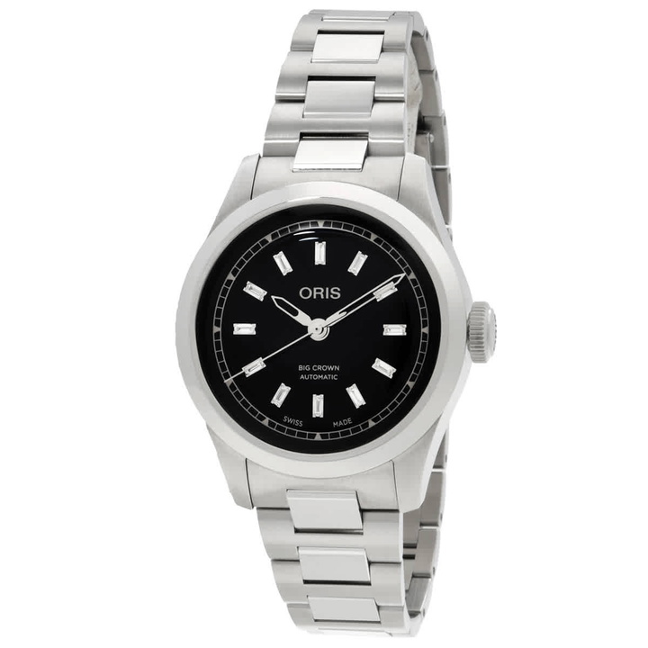 Photo: Oris Big Crown Automatic Diamond Black Dial Ladies Watch 01 531 7797 4094-07 8 1706