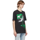 Diesel Black T-Jubind-Slits T-Shirt