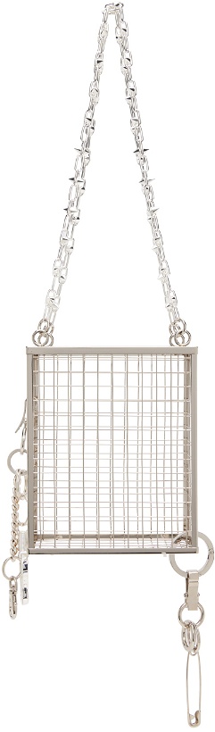 Photo: Martine Ali Silver Spiked Topless Tote