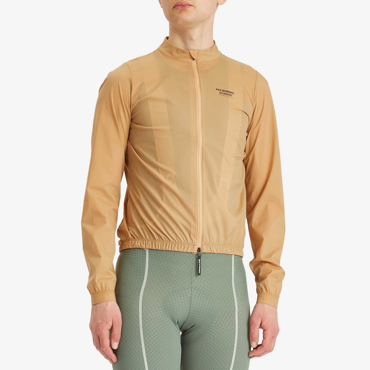 Pas Normal Studios Men's Mechanism Stow Away Jacket in Camel Pas