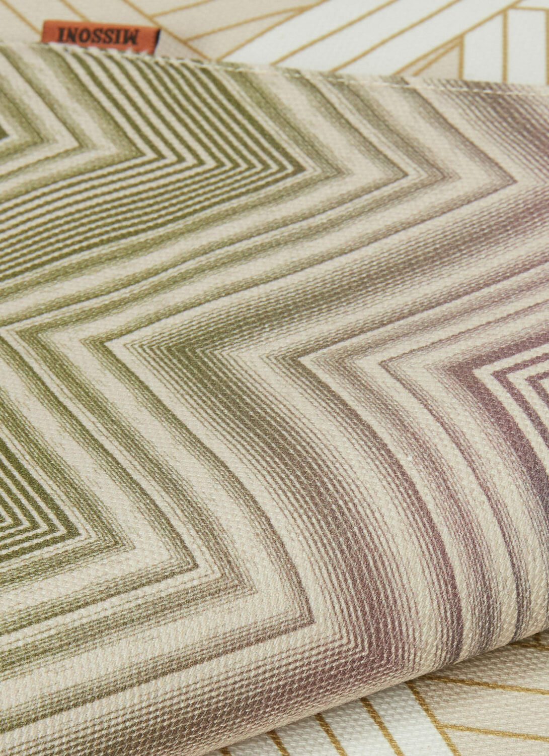 Missoni Set Of Marea and Nastri Placemat And Napkin