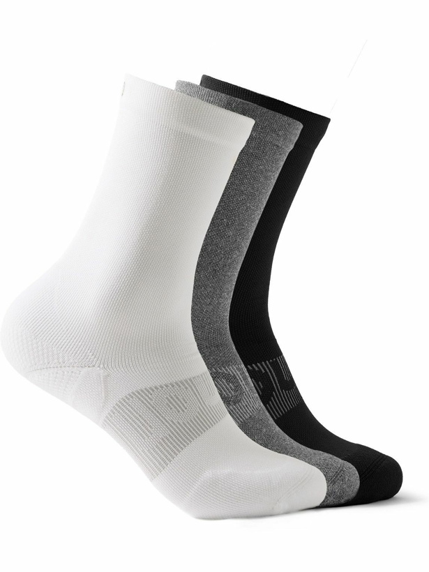 Photo: Lululemon - Three-Pack Power Stride PerformaHeel™ Socks - Multi