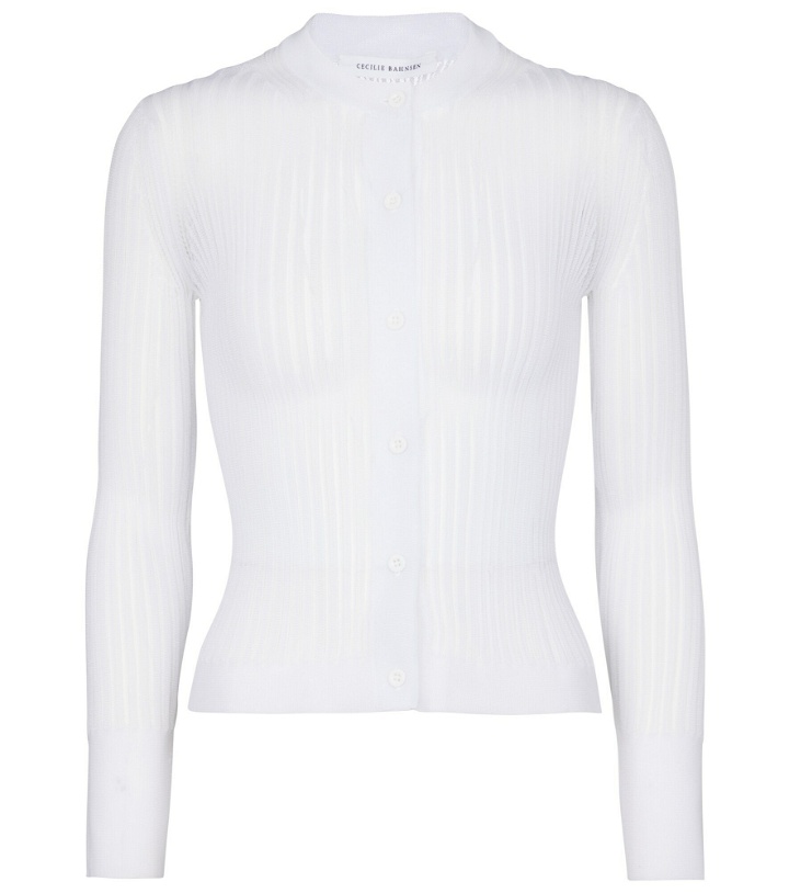 Photo: Cecilie Bahnsen - Felicity ribbed-knit cardigan