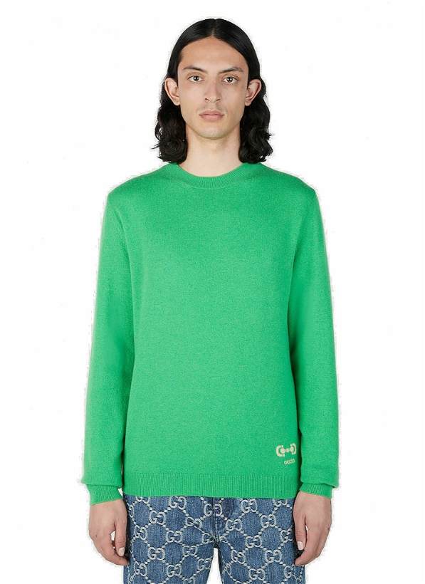 Photo: Gucci - Horsebit Sweater in Green