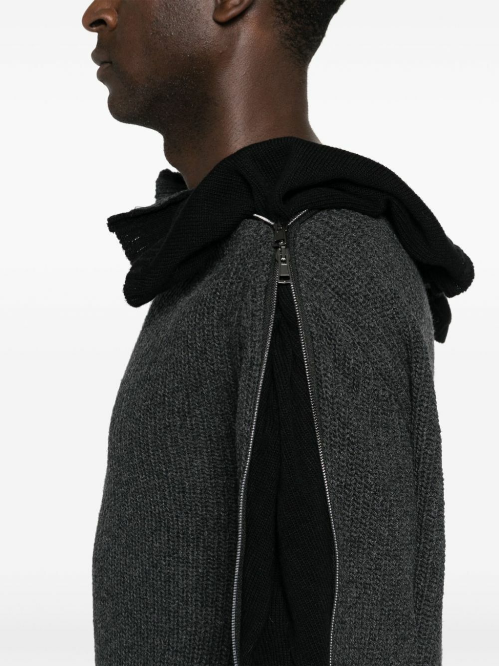 Y/Project Ruffled-Neck Sweater