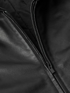 Fear of God - Rider Oversized Leather Jacket - Black