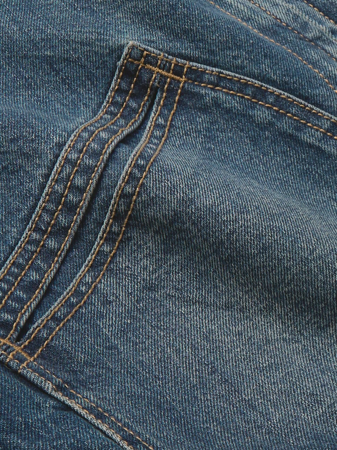 Alexander McQueen - Suede-Trimmed Denim Jacket - Blue
