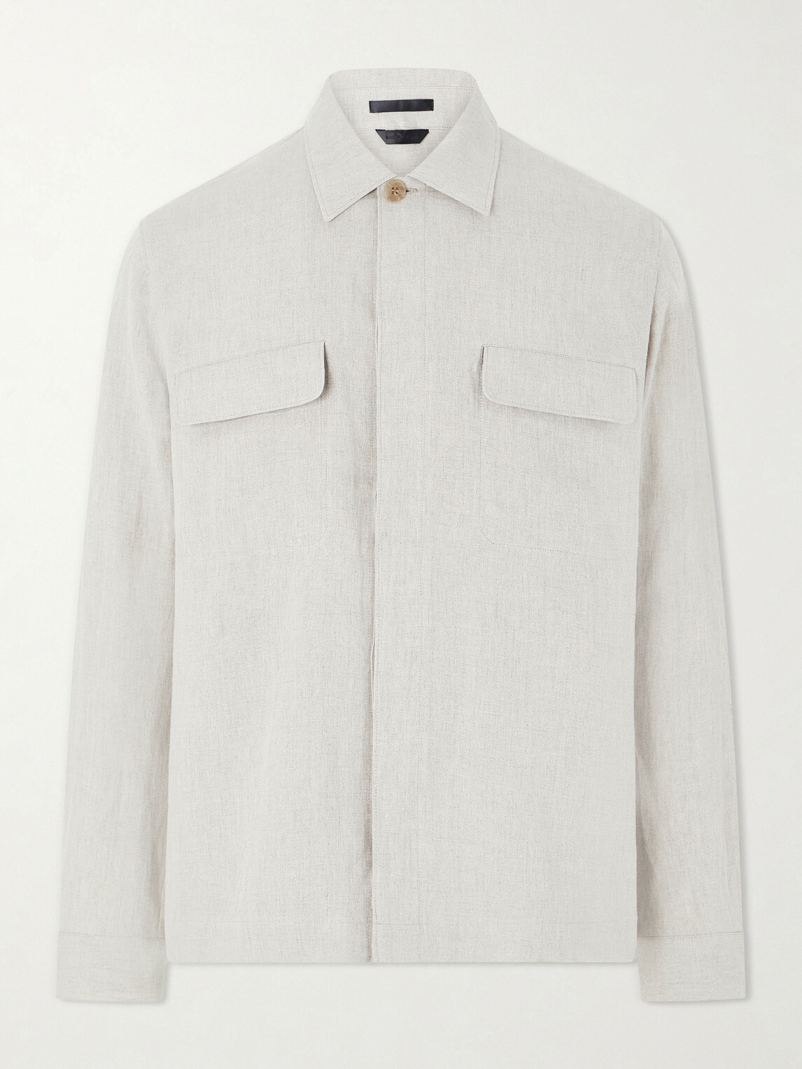 Sunspel - Linen Overshirt - Neutrals