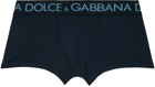 Dolce & Gabbana Navy Two-Way Stretch Boxers
