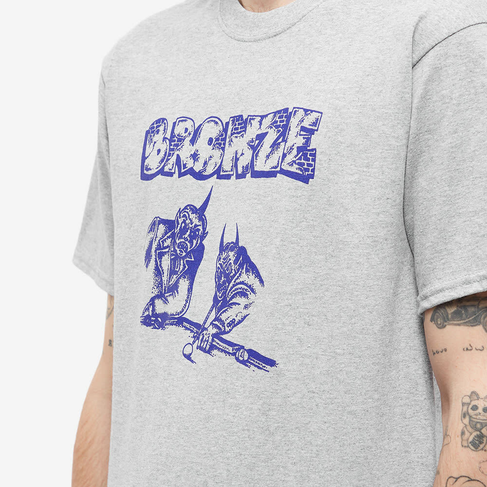 Bronze 56k Men's Lottie T-Shirt in Ash Grey