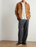 Remi Relief - Straight-Leg Cotton-Twill Trousers - Black