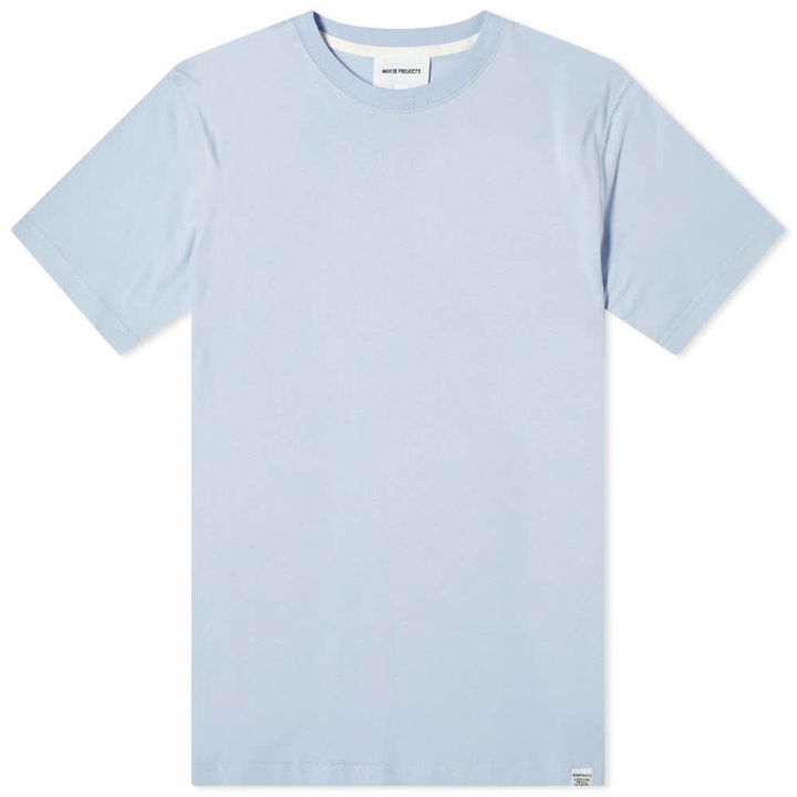 Photo: Norse Projects Men's Niels Standard T-Shirt in Clouded Blue