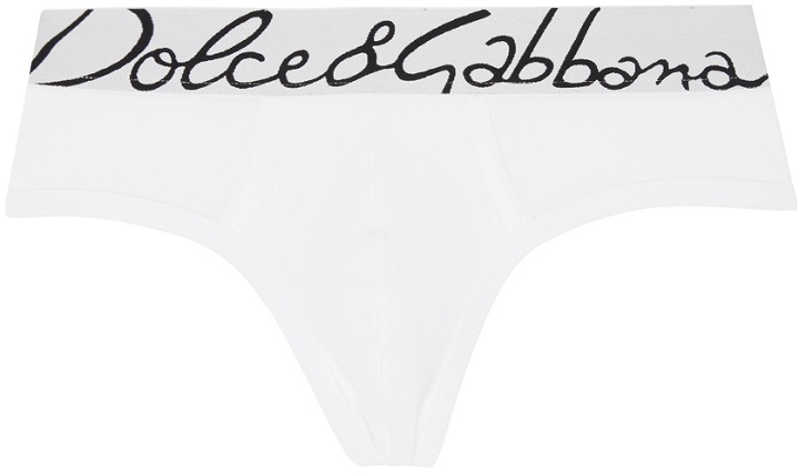 Photo: Dolce & Gabbana White Brando Briefs