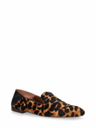 WALES BONNER - Flat Hair Leather Loafers