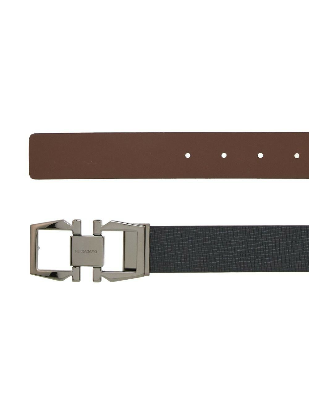 salvatore ferragamo belt gancini