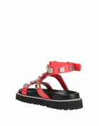 Costume National Womens Sandals in Red
