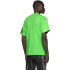 GCDS Green Fluo Logo T-Shirt