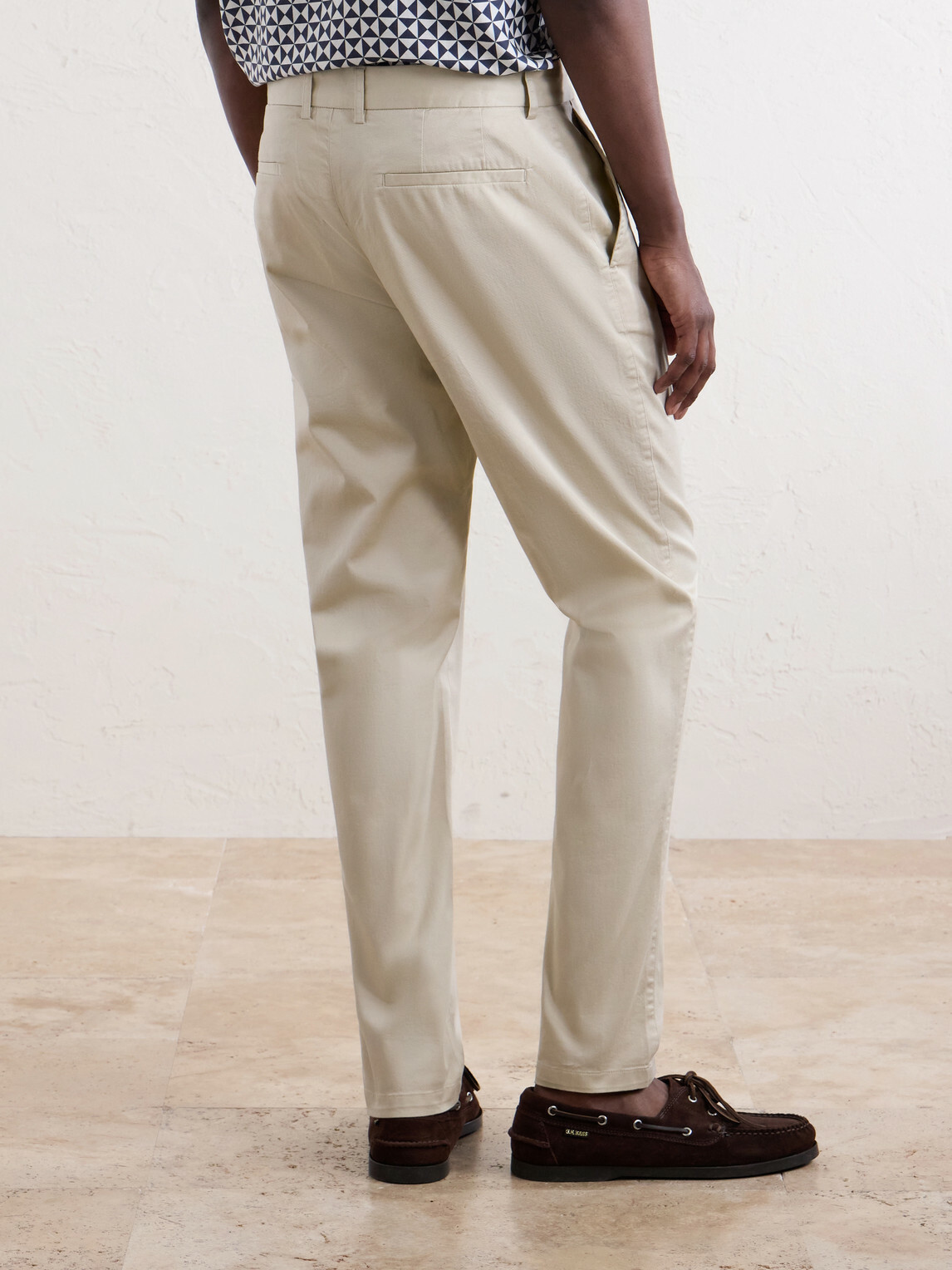 Onia - Straight-Leg Cotton-Blend Trousers - Neutrals