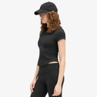 Represent Women's Scoop Hem Baby T-Shirt in Jet Black